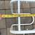 Pair of mid century brass Milo Baughman style cantilever tables A95 13 thumbnail