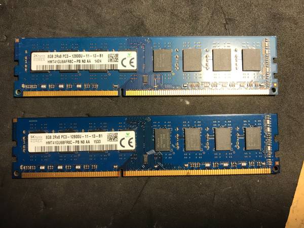 DDR3 Desktop 16G Ram 1