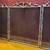 Beautiful Vintage Carved Ornate Pewter Fireplace Screen 7 thumbnail