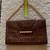 Vintage Lux Gorg - Elaine Turner Leather Clutch with Gold Chain 13 thumbnail