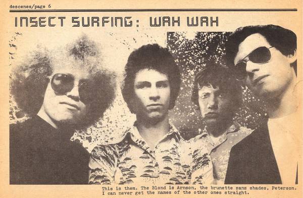 Insect Surfers – "Wavelength" 1980 Lp - $15 (Bethesda)63470817165699122