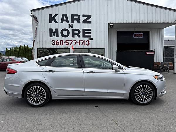 2018 Ford Fusion Titanium AWD 4Dr 4Cyl Auto 98K Leather Moon Loaded Re - $11950.0063613914124291122