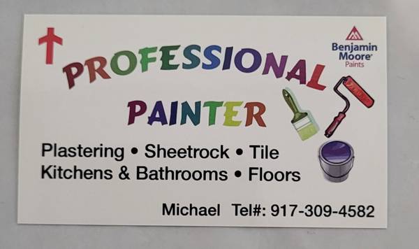 PAINTING PLASTERING SHEETROCK 917 309 45 82 MICHAEL 1