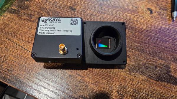 NEW Kaya Iron 252M-SC SFF CMOS camera CoaXPress 12G  3.19 MP 205 FPS 1