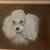 Poodle Original Painted Portrait on Canvas Art 2 thumbnail