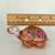 Lenox Exclusive FENTON TURTLE Pink Iridescent w/ Violets  MINT 7 thumbnail