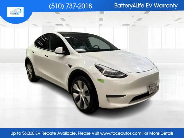 2020 Tesla Model Y Long Range Sport Utility 4D 1