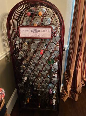 iron wine rack 1
