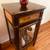 Display curio cabinet collectible exhibit black lacquer gold vintage 1 thumbnail