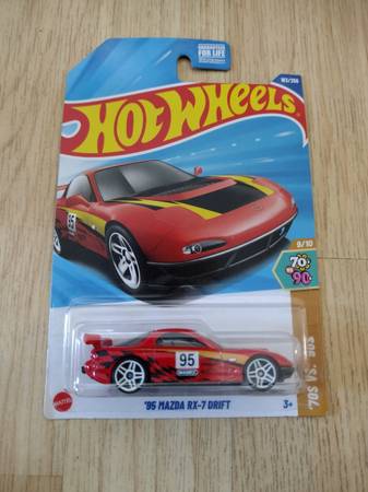Hot wheels 95 Mazda Rx7 Drift RX-7 1