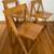 Set of 3 60s Vintage MCM Danish Style Folding Chairs by Aldo Jacober 7 thumbnail