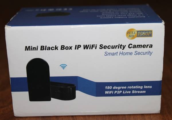 Mini Black Box IP Wifi Security Camera 1