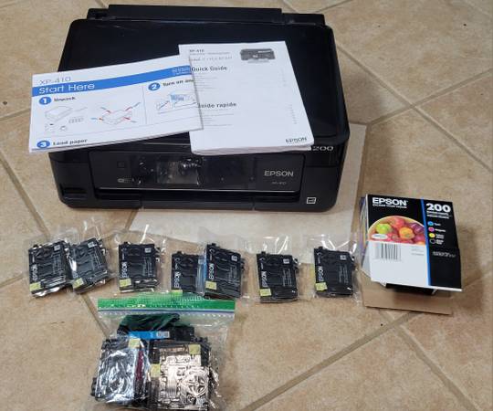 7 New Epson 200 color ink cartridges 1