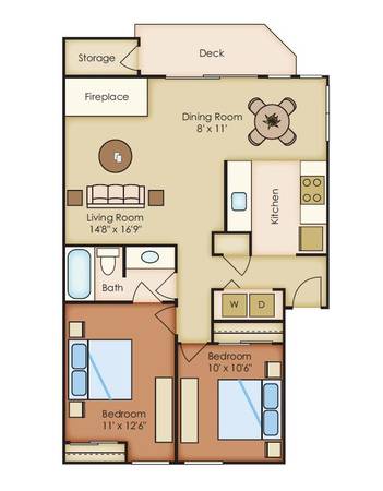 $1,693 / 1br - 679ft2 - Come see for yourself, all that Sorrento Bluff 1-beds have to offer! (SW Beaverton, Murrayhill, Portland, Hillsboro, Aloha)63831772159235124