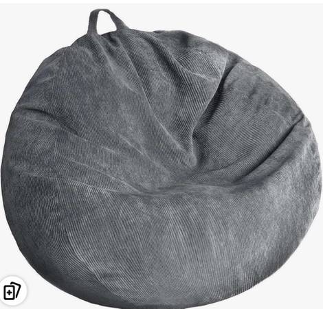 Bean Bag! Grey! 1