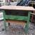 Cute Metal and Pine Top Vintage Kitchen Island Stove Table 1 thumbnail