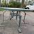 4ft Table, 3 rockers, 3 regular chairs, umbrella, and umbrella stand 3 thumbnail