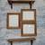 Amish Solid Oak Shelf & Picture Frame 4 thumbnail