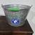 Large Rolling Rock Galvanized Metal Tub O' Rocks Bucket 1 thumbnail