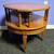 Mersman Round 1970's Tiered Side Accent Table Nightstand 5 thumbnail