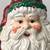 Large Vintage 2002 Santa Cookie Jar with Wine Stopper 10.5" Snowflake Globe CBK 5 thumbnail
