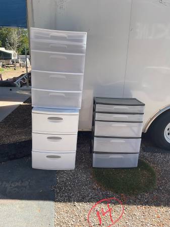 #14.  Plastic drawers 1