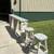 Outdoor Bar Table & 2 Matching Bar Stools 2 thumbnail