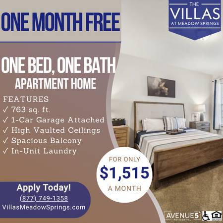 $1,515 / 1br - 763ft2 - ONE BED ONE BATH WITH ONE MONTH FREE AND ATTACHED GARAGE!! APPLY TODAY (250 Gage Blvd, Richland, WA)63862923571843120