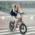 *NEW Vivi Electric Foldable Bike FM20UL Black 5 thumbnail