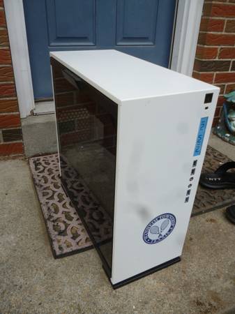 Sky Tech Computer Case tempered glass RGB fans 700w PSU 1