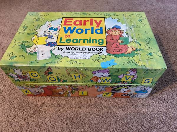 Early World of Learning boxed set - $15 (Cary)