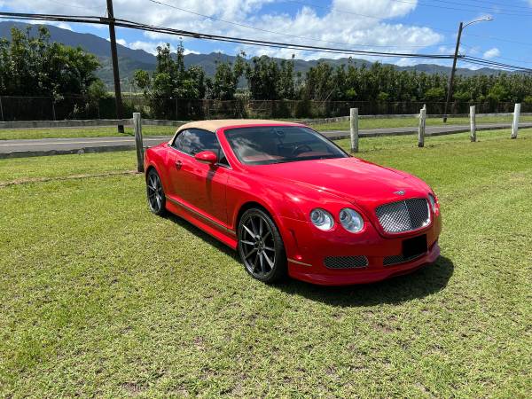 2007 Bentley Continental GTC Convertible 6.0 12 cylinder twin turbo FAST! - $30,000 (Haleiwa)63617636555139120