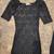 Like New Black 3/4 Sleeve Lace Dress Purchased from LF Boutique Size S 2 thumbnail