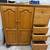 Solid oak secretary entertainment furniture 1 thumbnail