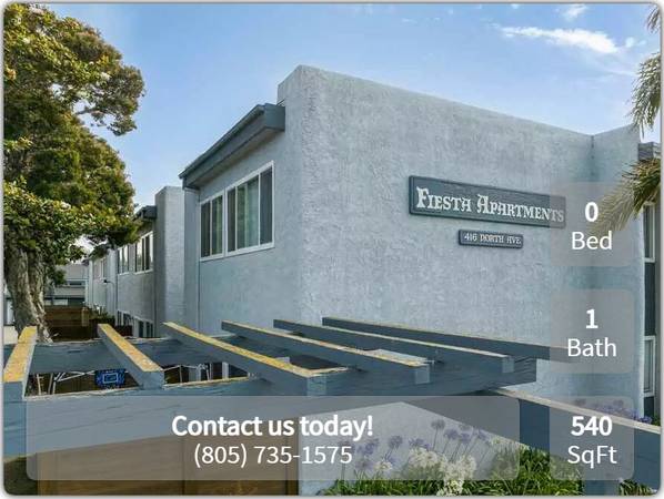 $1,653 / 540ft2 - Studio  great for pets! Pet-Friendly Community in Lompoc (Lompoc - Lompoc Flower Fields)63663973940609122