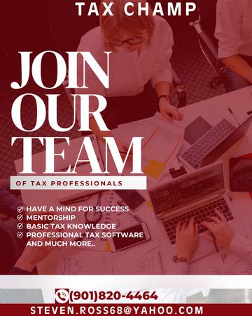 Tax Preparer-Mobile Work From ;Home-$5k -$20k Monthly 1