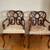 Antique Carved Accent Chairs 1 thumbnail