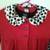 Brand new Red outerwear with leopard desgin for girl size 6X 2 thumbnail