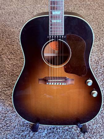 【美品】GIBSON J 160E FULLERS VINTAGE 2001 Gibson J-160E Acoustic - Solid Spruce Top - 2001 - musical