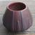 ANTIQUE Vintage VAN BRIGGLE #747 Vase Yucca Leaves Mulberry/Dark Plum 2 thumbnail