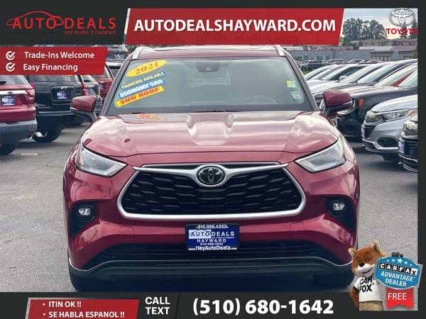2021 Toyota Highlander XLE Sport Utility 4D 4 D 4-D - $31,495 (Auto Deals)63487768523777121