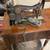 Antique singer sewing machine/table 2 thumbnail