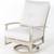 New in Box - High quality aluminum patio outdoor deep seating set, Sunbrella cus 2 thumbnail