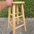 24" Tall Wood Stool 5 thumbnail
