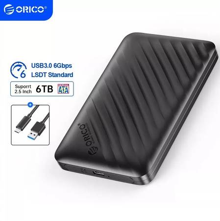 Orico USB 3.0 usb-c portable hard Drive Enclosure pc mac 1