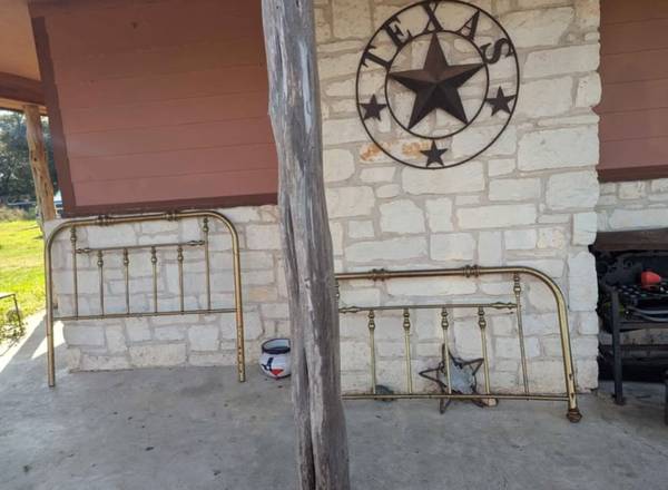 Antique Brass Bed-Full-sized 1