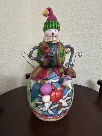 Jim Shore Snowman 1
