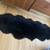 Black 6 X 2 ft sheepskin Rug Throw Black Long Natural Decor 14 thumbnail