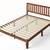 King ZINUS Vivek Wood Platform Bed Frame with Headboard 1 thumbnail