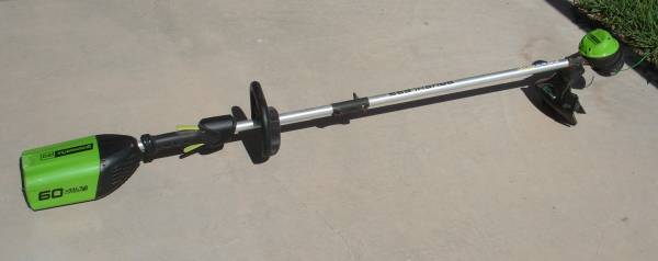 Greenworks Pro 60 volt Electric String Trimmer - Cordless 1